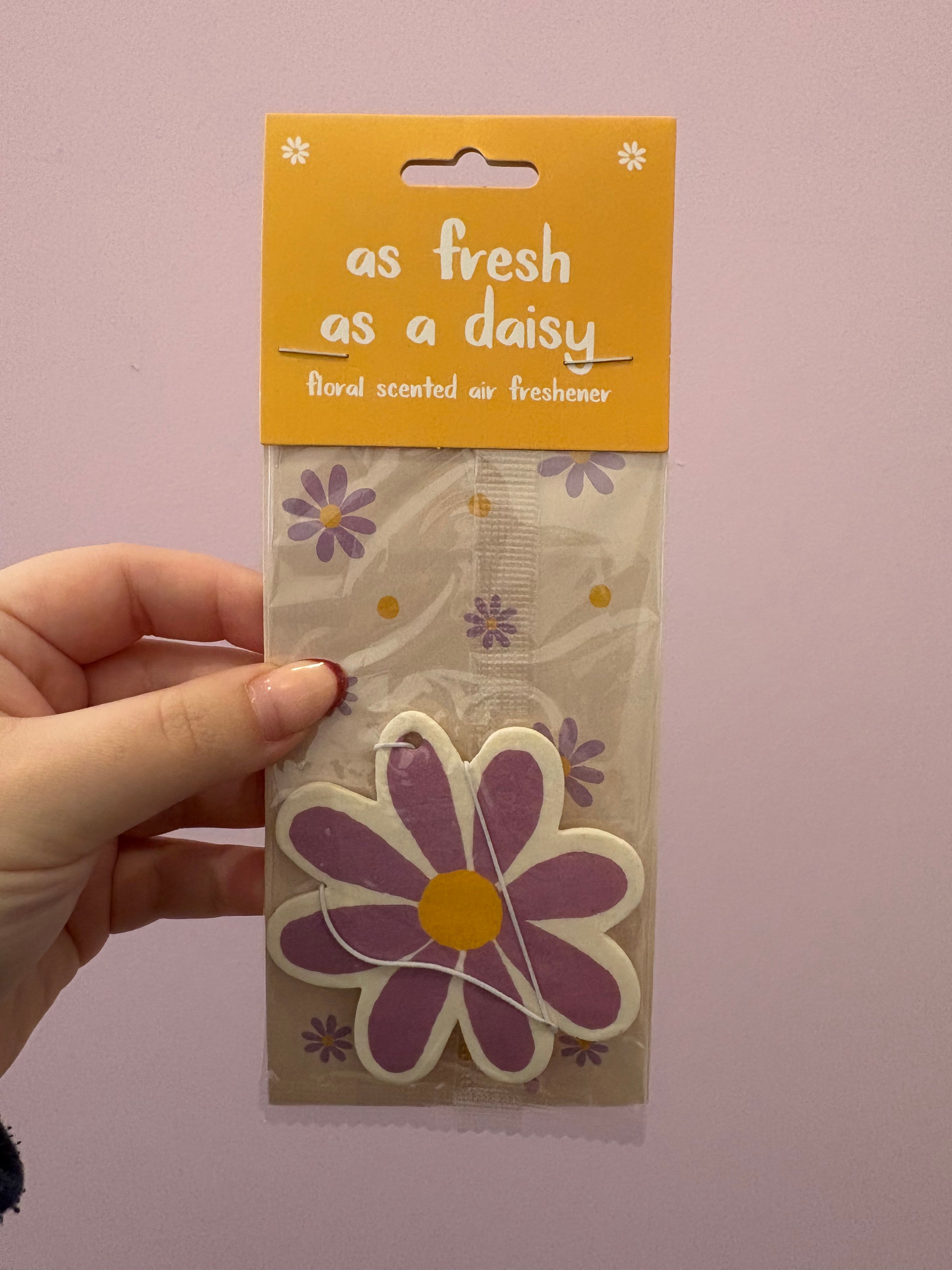 Daisy Floral Scented Air Freshener