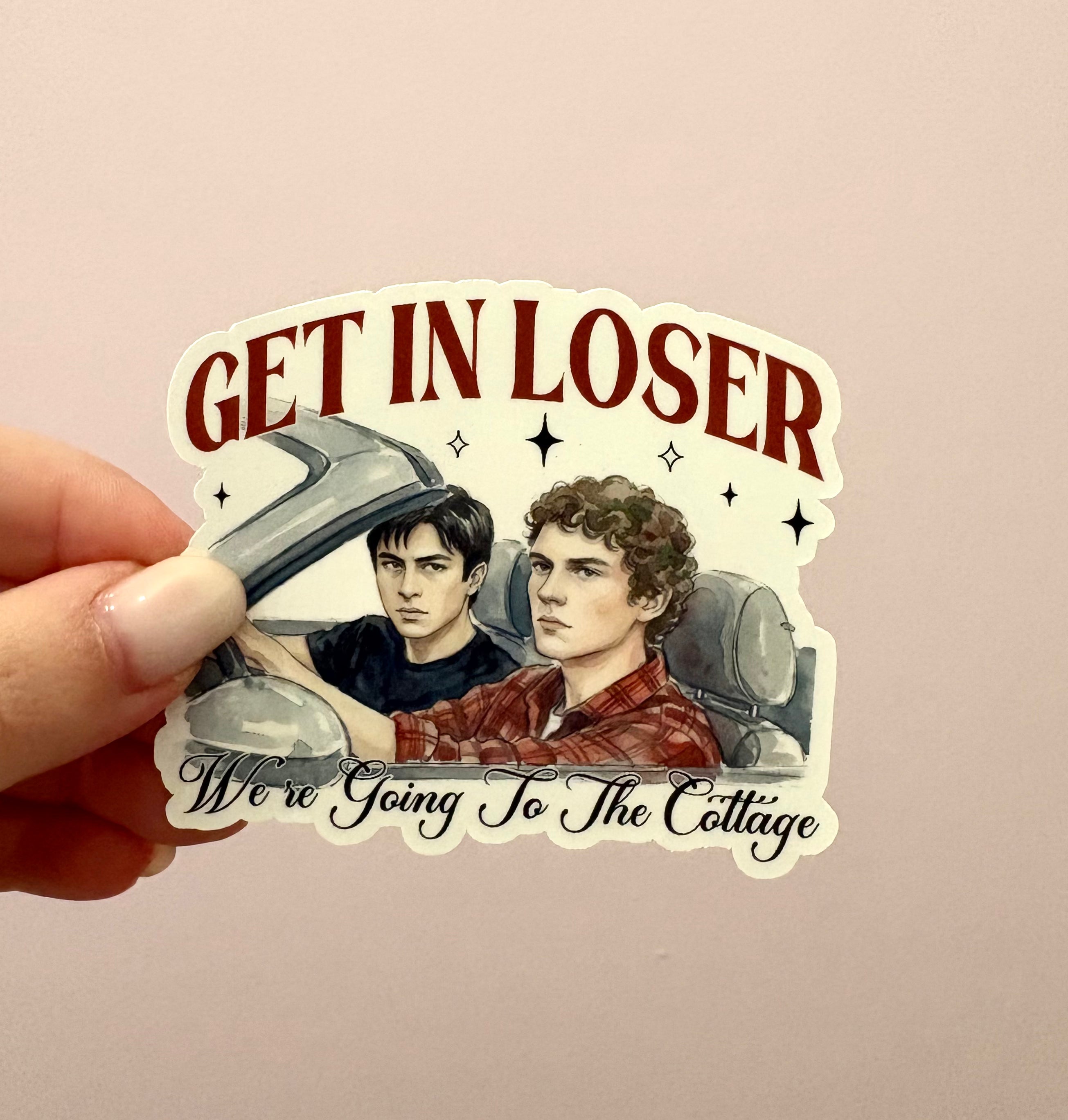 Get In Loser Heated Rivalry Sticker