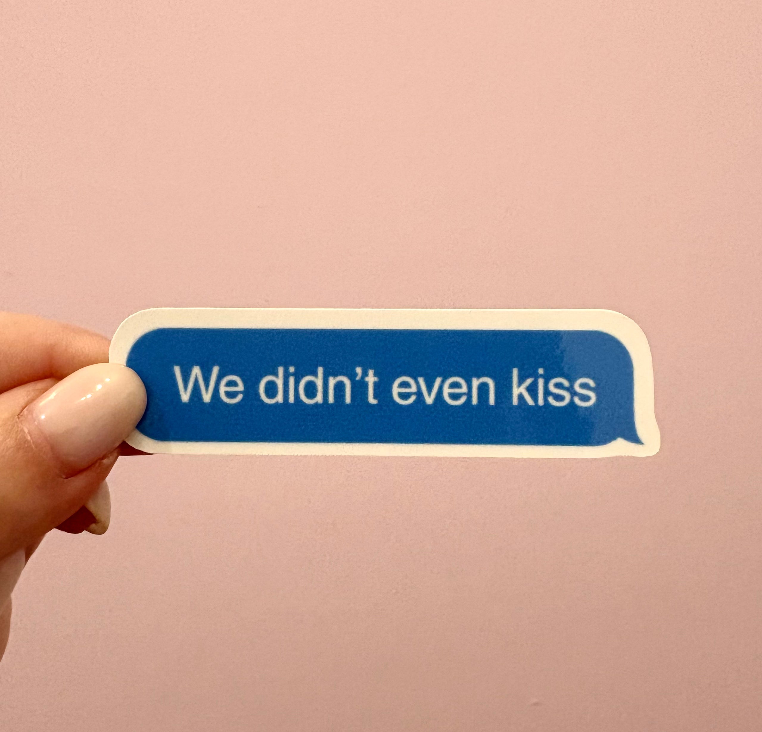 We Didn't Even Kiss Heated Rivalry Sticker