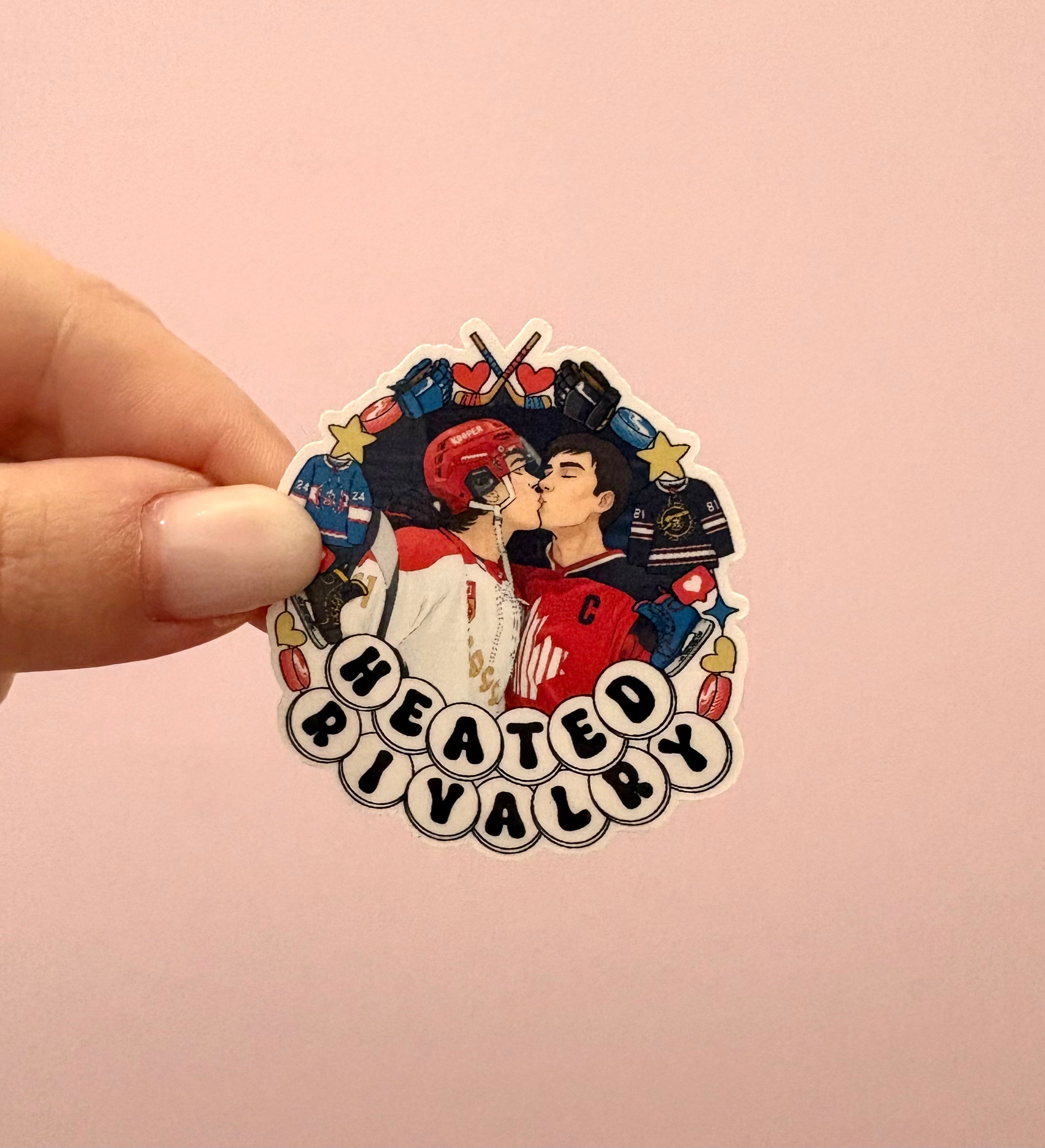 Heated Rivalry Bracelet Sticker