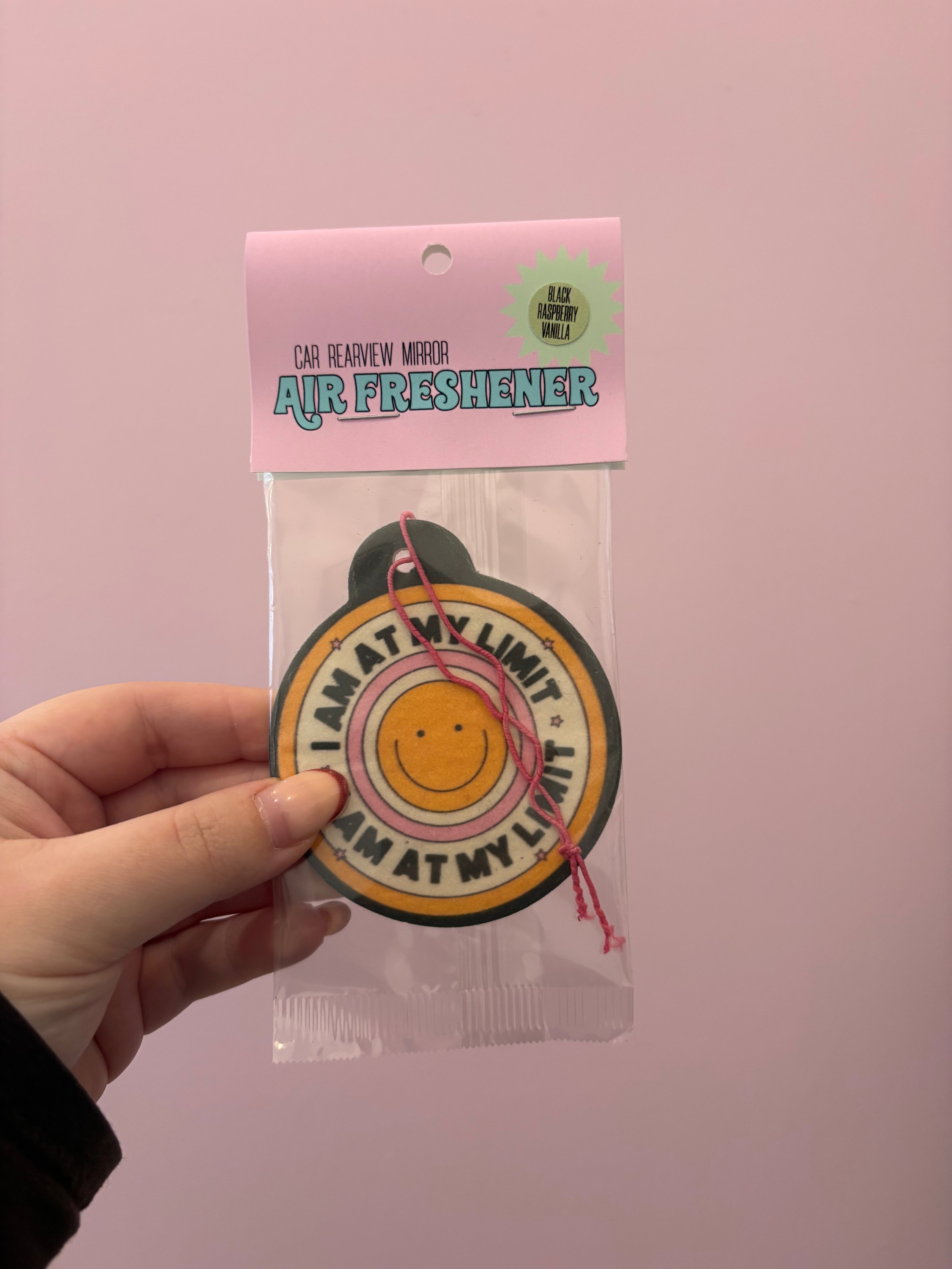 'I Am At My Limit' Air Freshener